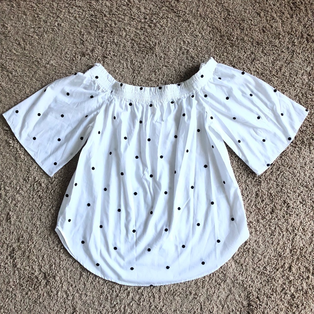 H&M off the shoulder top